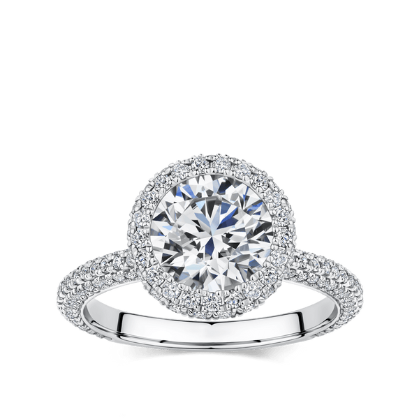 2 ct discount halo engagement rings