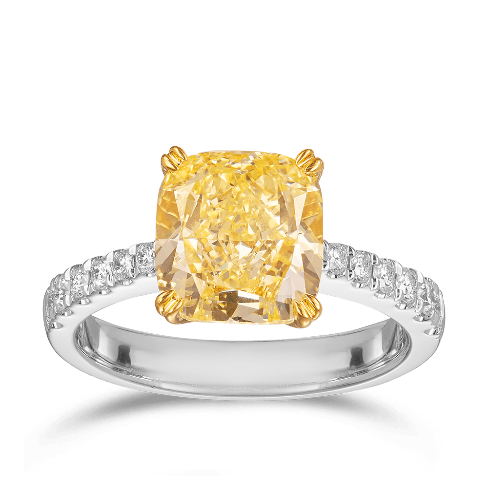 Fancy Yellow Diamond Ring, 20.28 Carats | M.S. Rau