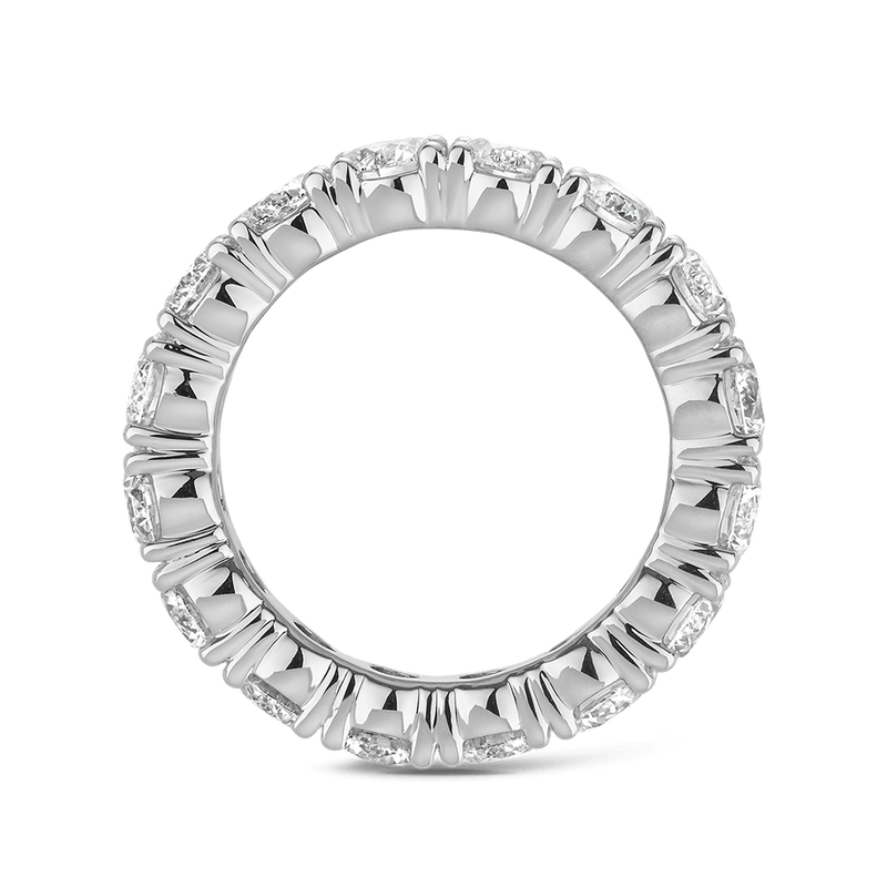 4.80 Carat Diamond Eternity Ring in 18ct White Gold Hardy Brothers Jewellers