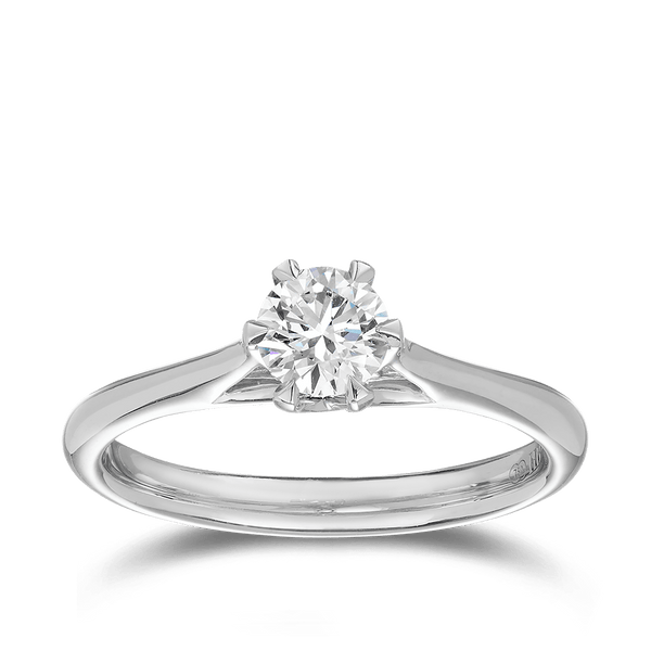 The Amora Solitaire Classic Diamond Solitaire Engagement Rings