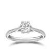 Amora 0.70 Carat Diamond Solitaire Engagement Ring in 18ct White Gold Hardy Brothers