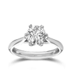 Amora 1.50 Carat Diamond Solitaire Engagement Ring in 18ct White Gold Hardy Brothers