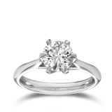 Amora 1.50 Carat Diamond Solitaire Engagement Ring in 18ct White Gold Hardy Brothers