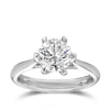 Amora 2.00 Carat Diamond Solitaire Engagement Ring in Platinum Hardy Brothers Jewellers