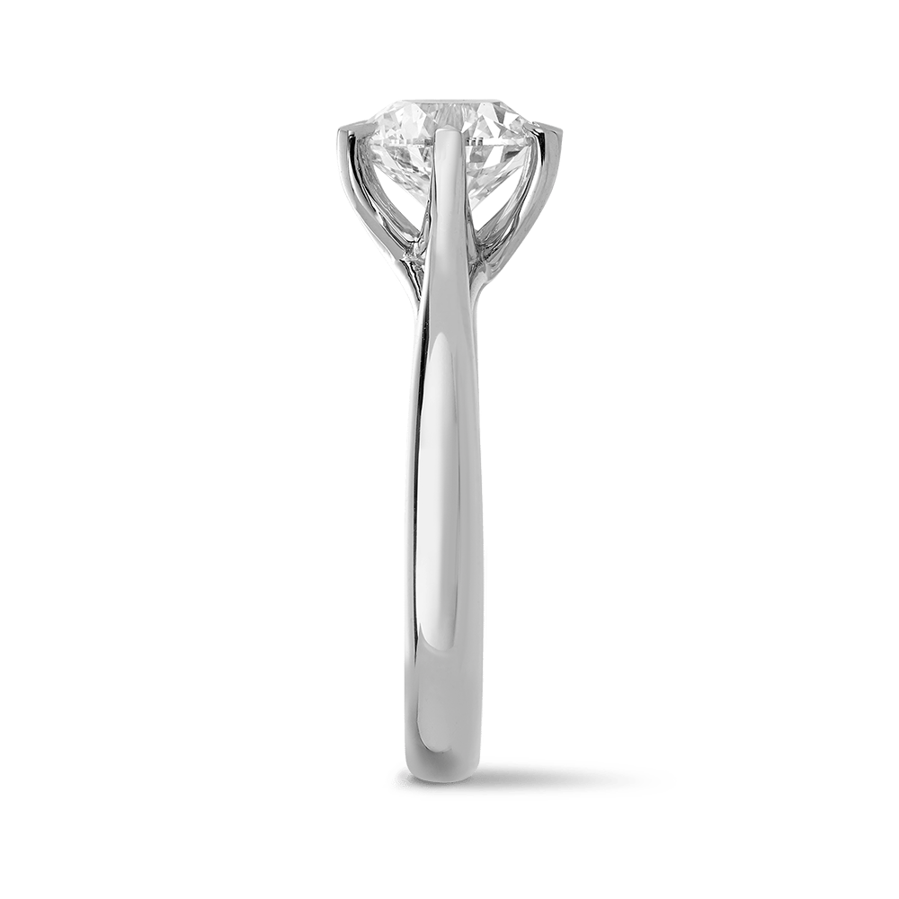 Amora 2.00 Carat Diamond Solitaire Engagement Ring in Platinum Hardy Brothers Jewellers