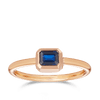 Arabella Sapphire Ring in 18ct Rose Gold Hardy Brothers 