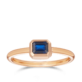 Arabella Sapphire Ring in 18ct Rose Gold Hardy Brothers 
