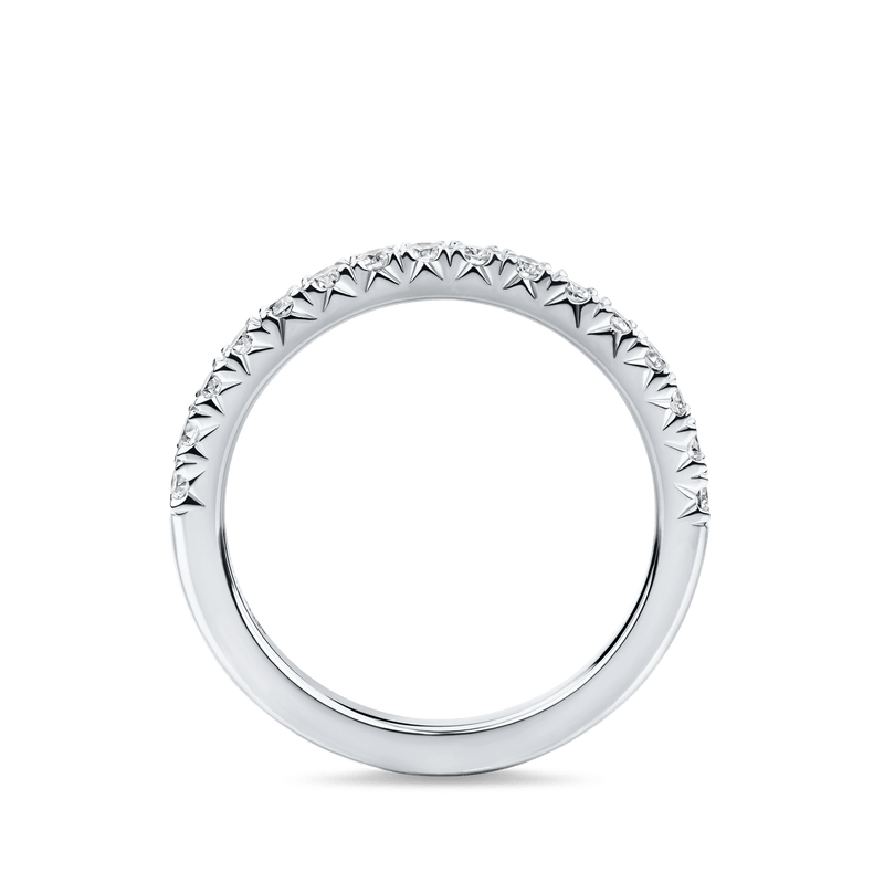 Arete Diamond Wedding Ring in Platinum Hardy Brothers Jewellers