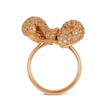 Cognac Diamond Ribbon Ring Hardy Brothers Jewellers