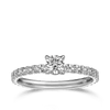 Quintessential 0.30 Carat Diamond Solitaire Engagement Ring in 18ct White Gold Hardy Brothers