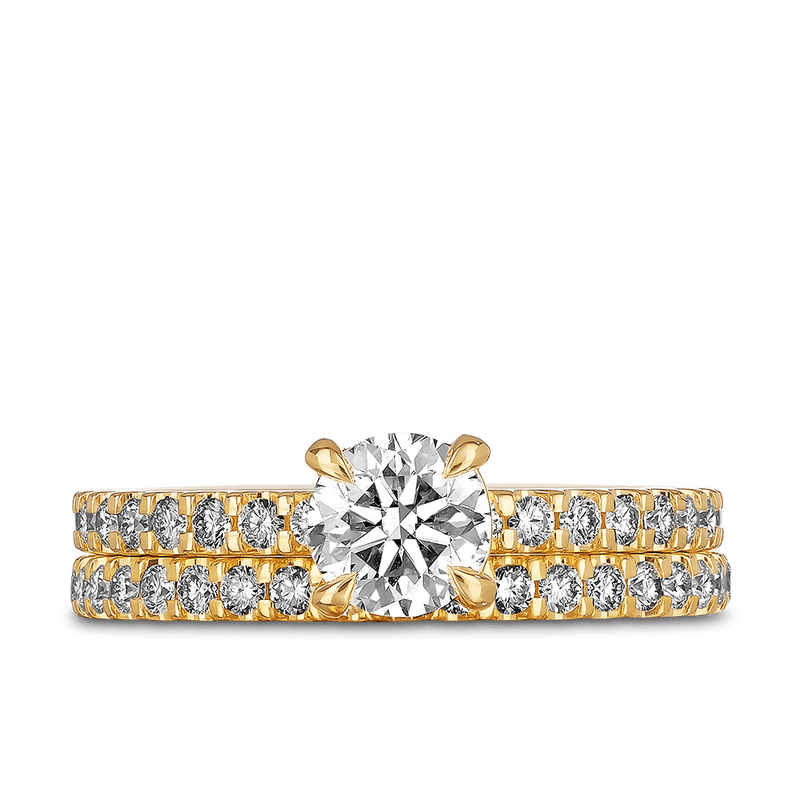 Quintessential 0.50 Carat Diamond Solitaire Engagement Ring in 18ct Yellow Gold Hardy Brothers 