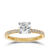 Quintessential 0.75 Carat Diamond Solitaire Engagement Ring in 18ct Yellow Gold Hardy Brothers 