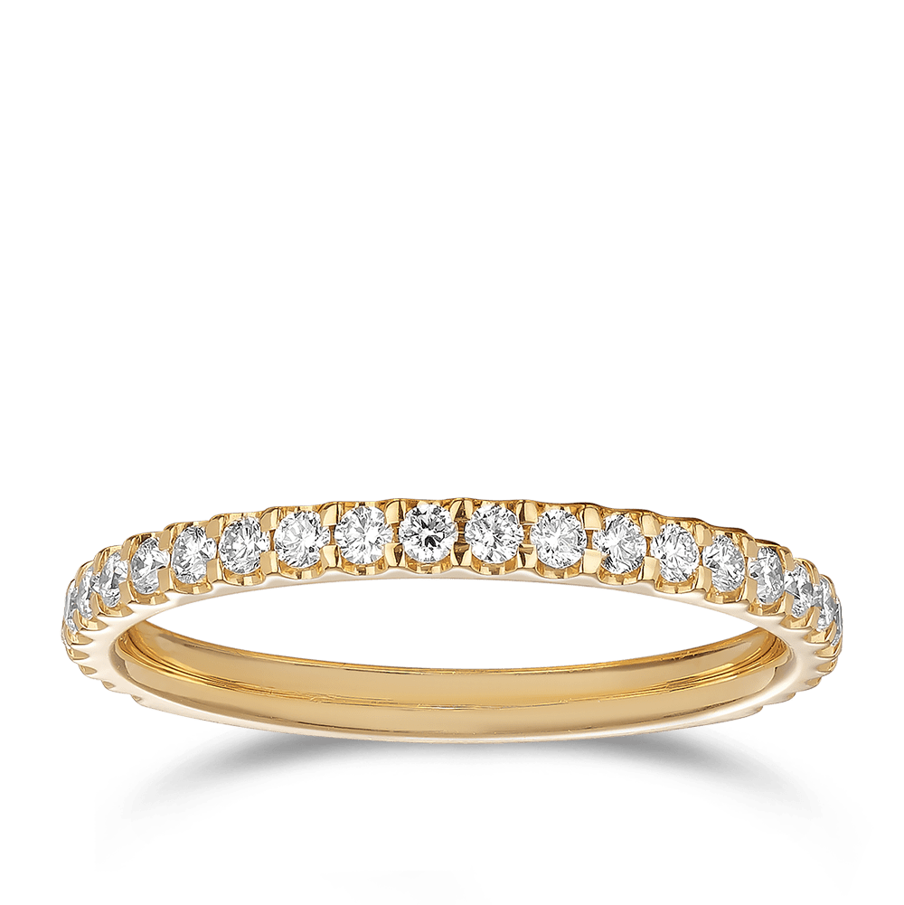 Quintessential 0.40 Carat Diamond Ring in 18ct Yellow Gold Hardy Brothers 