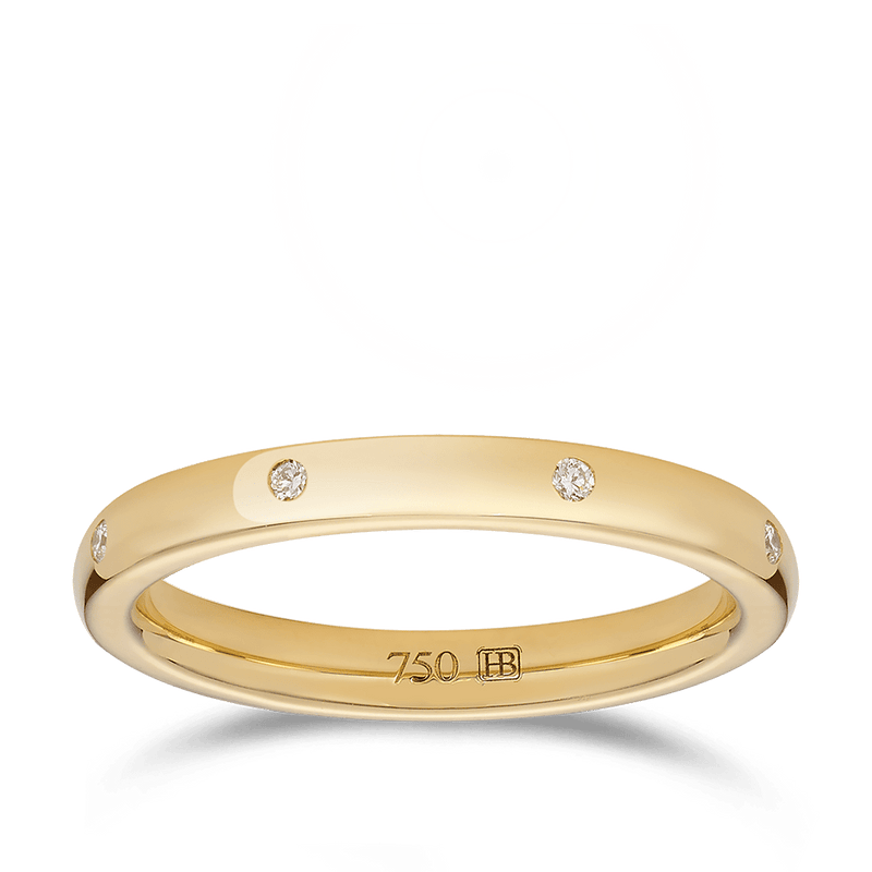 Quintessential Diamond Ring in 18ct Yellow Gold Hardy Brothers 