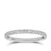 Raffiné 0.34 Carat Diamond Wedding Ring in 18ct White Gold Hardy Brothers Jewellers