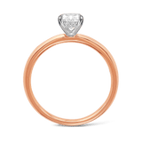 Raffiné 1.00 Carat Oval Solitaire Engagement Ring in 18ct Rose Gold Hardy Brothers 