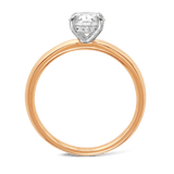 Raffiné 1.00 Carat Diamond Solitaire Engagement Ring in 18ct Rose GoldHardy Brothers 