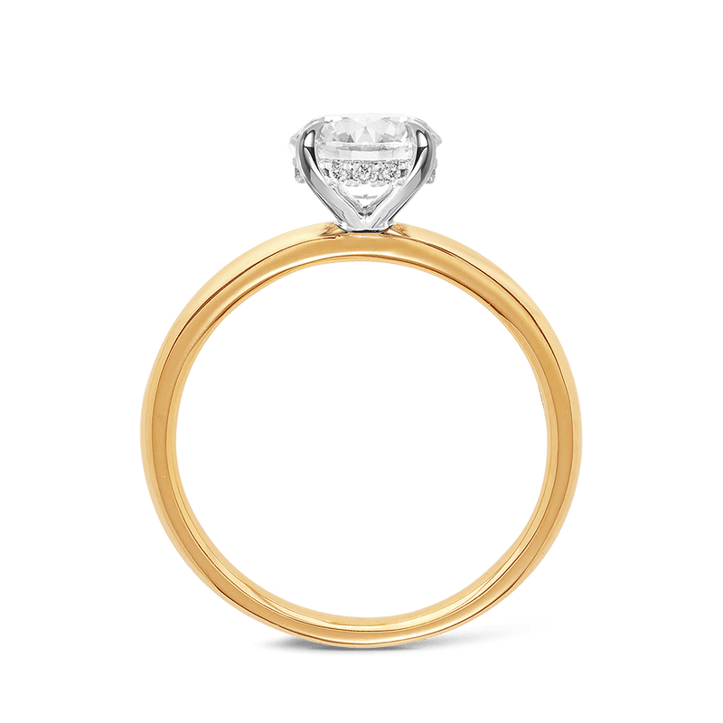 Raffiné 1.50 Carat Diamond Solitaire Engagement Ring in 18ct Yellow Gold Hardy Brothers 