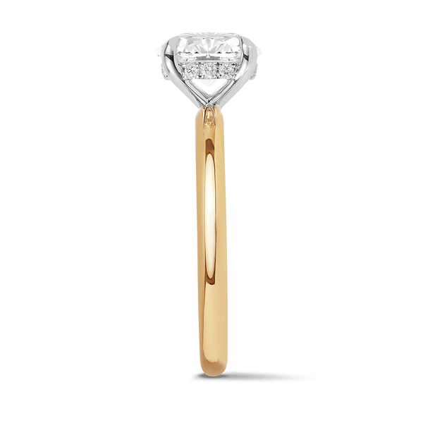 Raffiné 2.00 Carat Diamond Solitaire Engagement Ring in 18ct Yellow Gold Hardy Brothers 