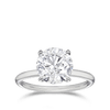 Raffiné 3.00 Carat Diamond Solitaire Engagement Ring in 18ct White GoldHardy Brothers 