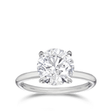 Raffiné 3.00 Carat Diamond Solitaire Engagement Ring in 18ct White Gold  Hardy Brothers 