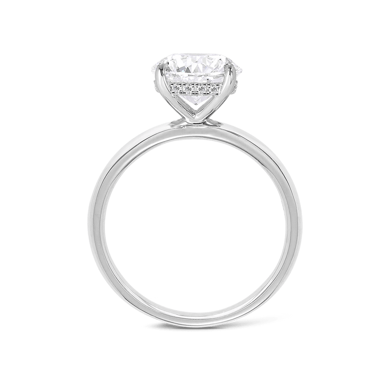 Raffiné 3.00 Carat Diamond Solitaire Engagement Ring in 18ct White Gold  Hardy Brothers 