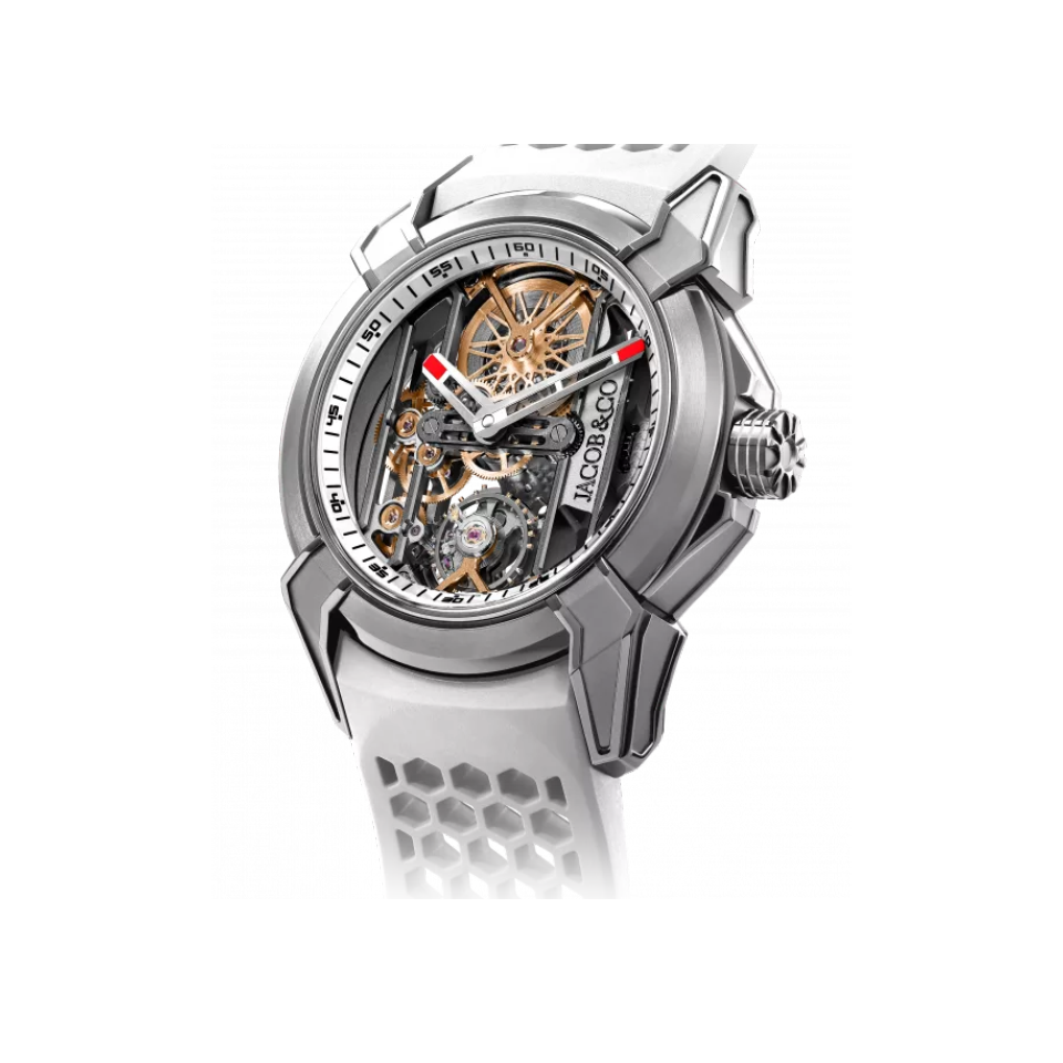 Hardy Brothers Jewellers Jacob & Co. Epic X V1 Titanium White 44MM EX110.20.AA.AI.ABRUA
