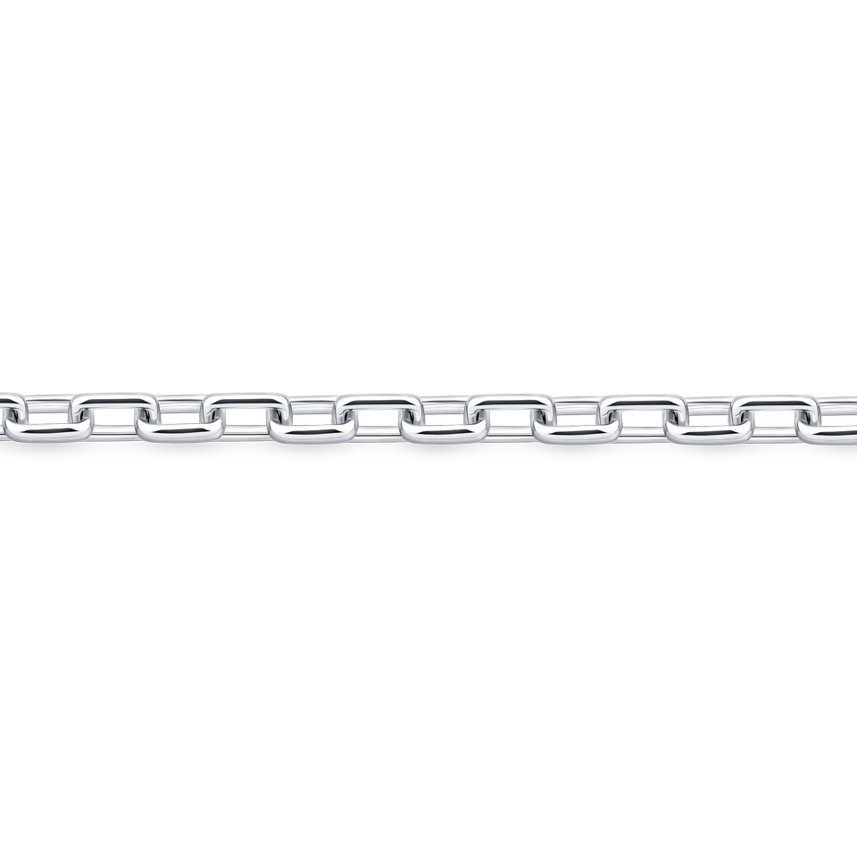 Paperclip Chain Bracelet made in Silver Hardy Brothers Jewellers