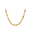 550mm Miami Link Chain Necklace in 18ct Yellow Gold Hardy Brothers Jewellers