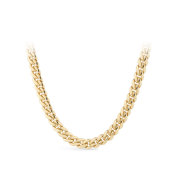 500mm Curb Link Chain Necklace in 18ct Yellow Gold Hardy Brothers Jewellers