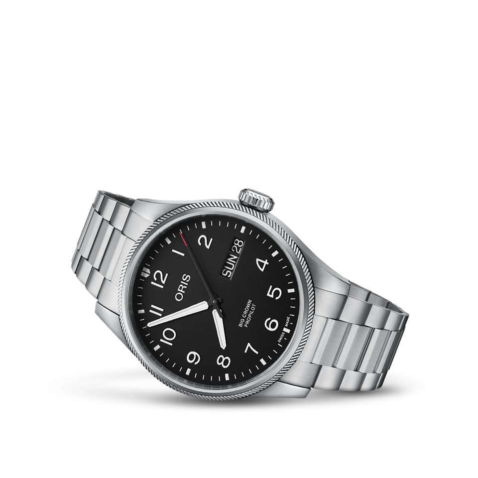 Oris Big Crown ProPilot Big Day Date Watch 752 7760 4164 MB Hardy Brothers Jewellers