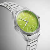 Oris ProPilot X Kermit Edition 39mm Green Dial Titanium Watch Hardy Brothers Jewellers