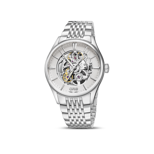 Oris skeleton watch deals