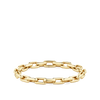 Paperclip Chain Bracelet made in 18ct Yellow Gold Hardy Brothers Jewellers