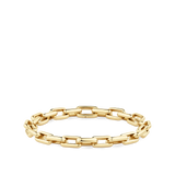 Paperclip Chain Bracelet made in 18ct Yellow Gold Hardy Brothers Jewellers