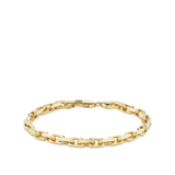 190mm Paperclip Link Chain Bracelet in 18ct Yellow Gold Hardy Brothers Jewellers