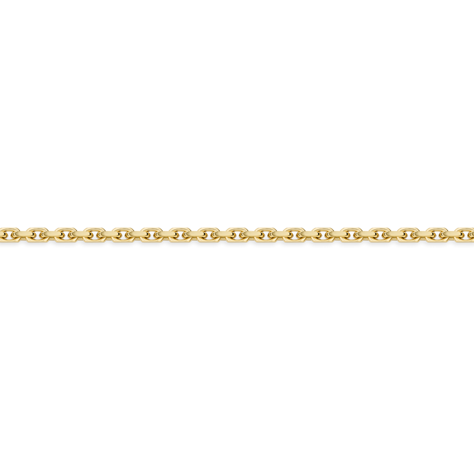 450mm Paperclip Link Chain Necklace in 18ct Yellow Gold Hardy Brothers Jewellers