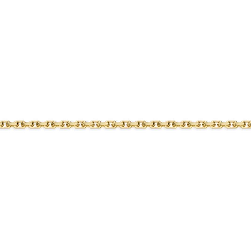 450mm Paperclip Link Chain Necklace in 18ct Yellow Gold Hardy Brothers Jewellers