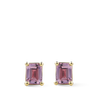 Ear Party Pink Tourmaline Stud Earrings in 18ct Yellow Gold Hardy Brothers Jewellers