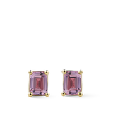 Ear Party Pink Tourmaline Stud Earrings in 18ct Yellow Gold Hardy Brothers Jewellers