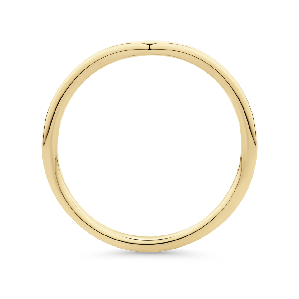 Chevron Ring in 18ct Yellow Gold Hardy Brothers Jewellers