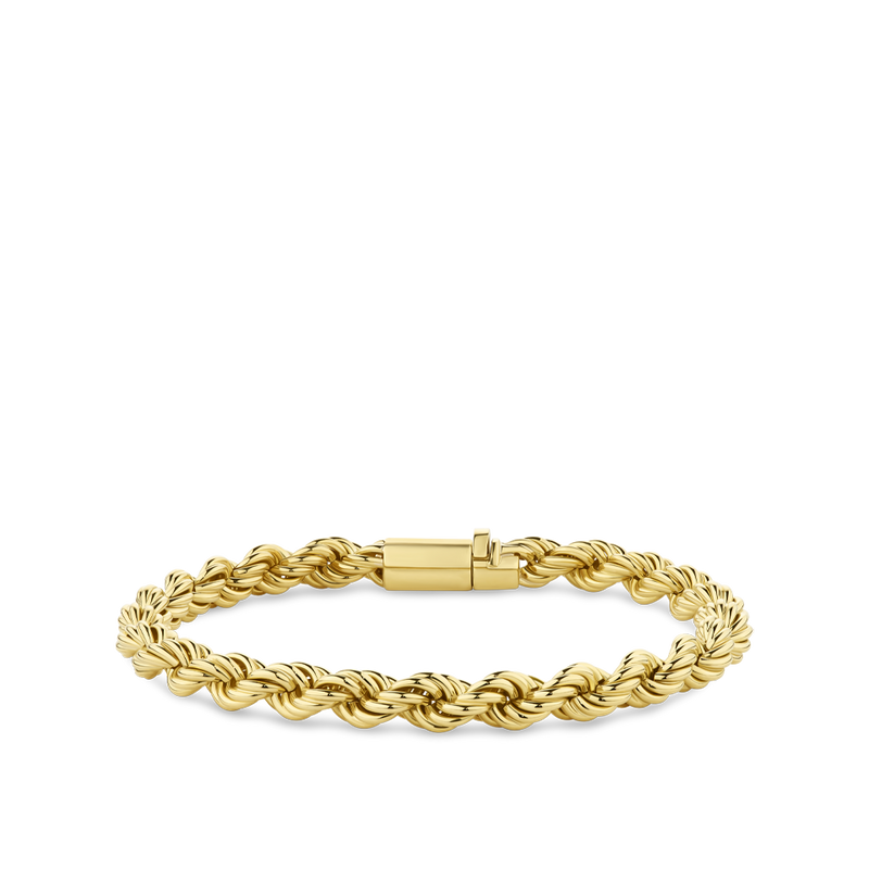 18ct Yellow Gold Rope Bracelet