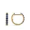 Ear Party Sapphire Huggie Earrings in 18ct Yellow Gold Hardy Brothers Jewellers
