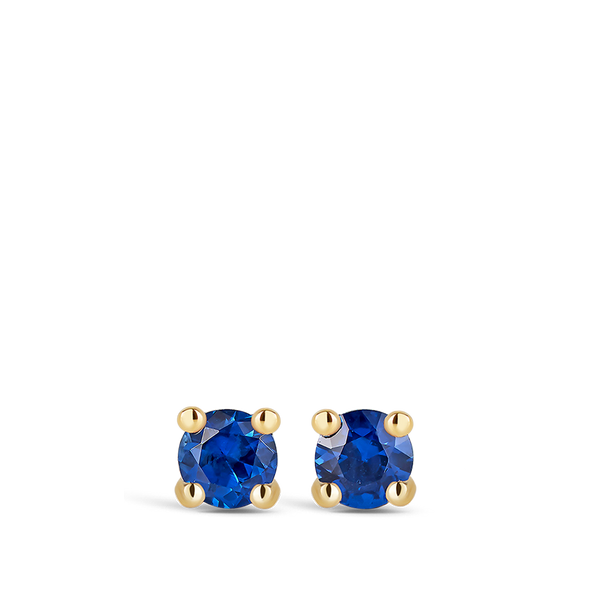 Ear Party Sapphire Stud Earrings in 18ct Yellow Gold Hardy Brothers Jewellers