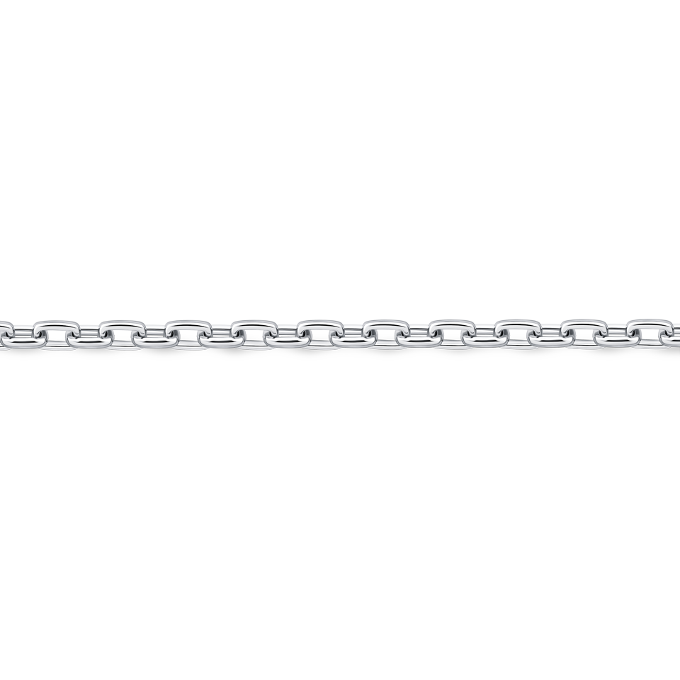 Paperclip Chain Bracelet made in Silver Hardy Brothers Jewellers
