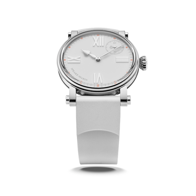 Speake Marin Academic White 38MM Titanium Ladies Watch 413817000 Hardy Brothers Jewellers 