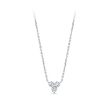 Trinity Diamond Necklace in 18ct White Gold Hardy Brothers Jewellers