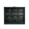 Wolf British Racing Green 6 Piece Watch Winder Wolf 1834