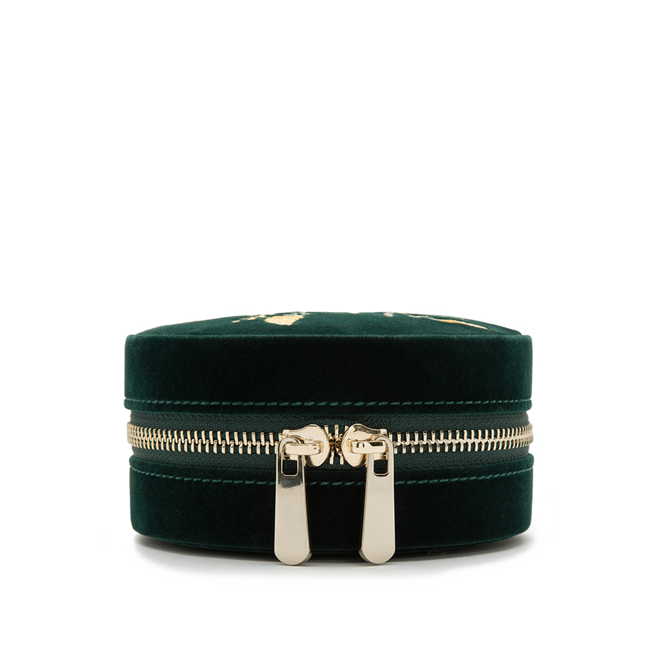 WOLF Zoe Round Jewellery Case Wolf 1834